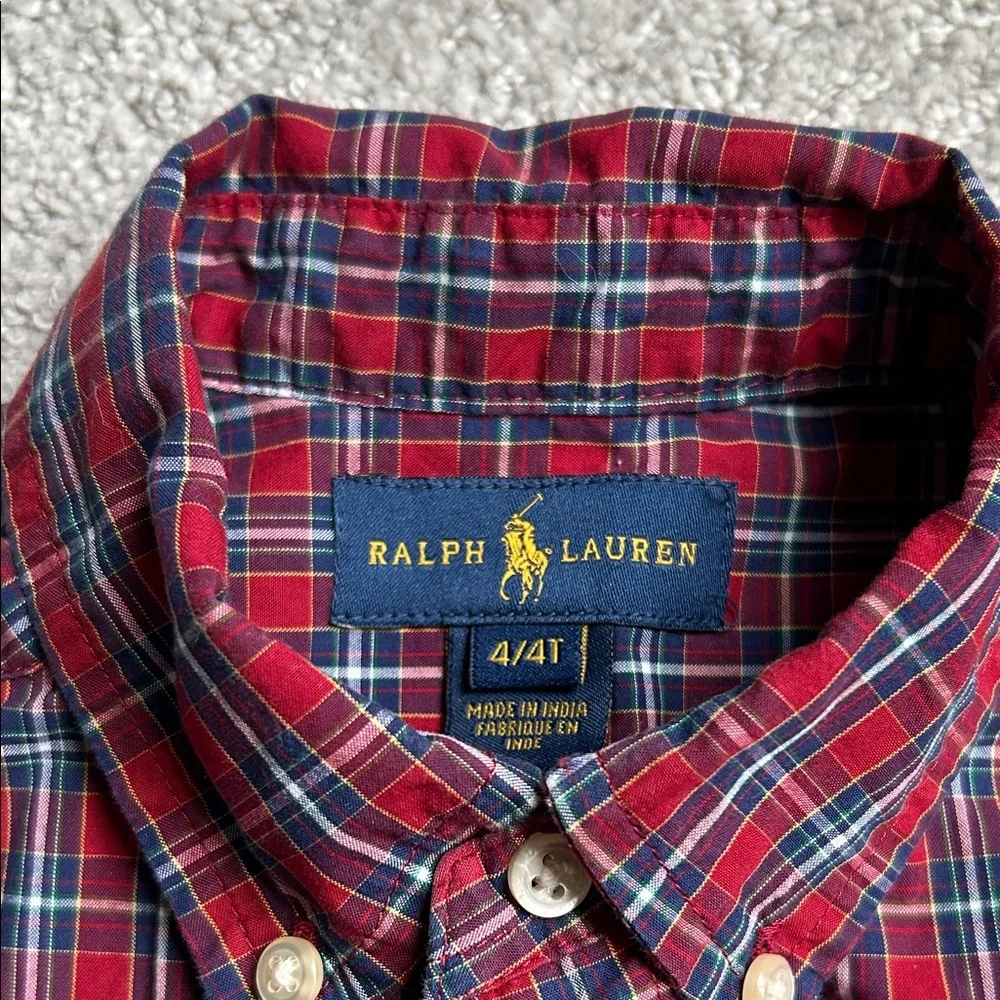 Ralph Lauren classic plaid